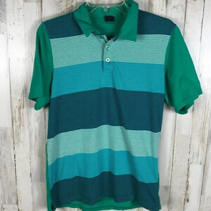 Oakley Striped Short Sleeve Dress Polo Tee S Men’s